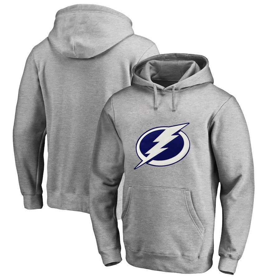 Men's Customized Tampa Bay Lightning Gray All Stitched Pullover Hoodie,We sell and wholesale Men's Customized Tampa Bay Lightning Gray All Stitched Pullover Hoodie on line form chian!